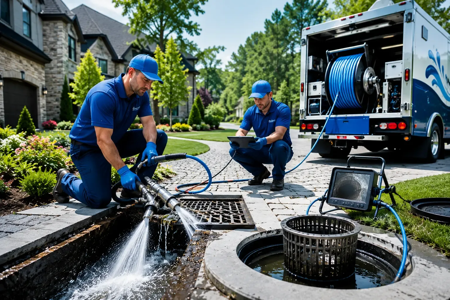 Local outdoor drain cleaning professionals in New Eagle, PA