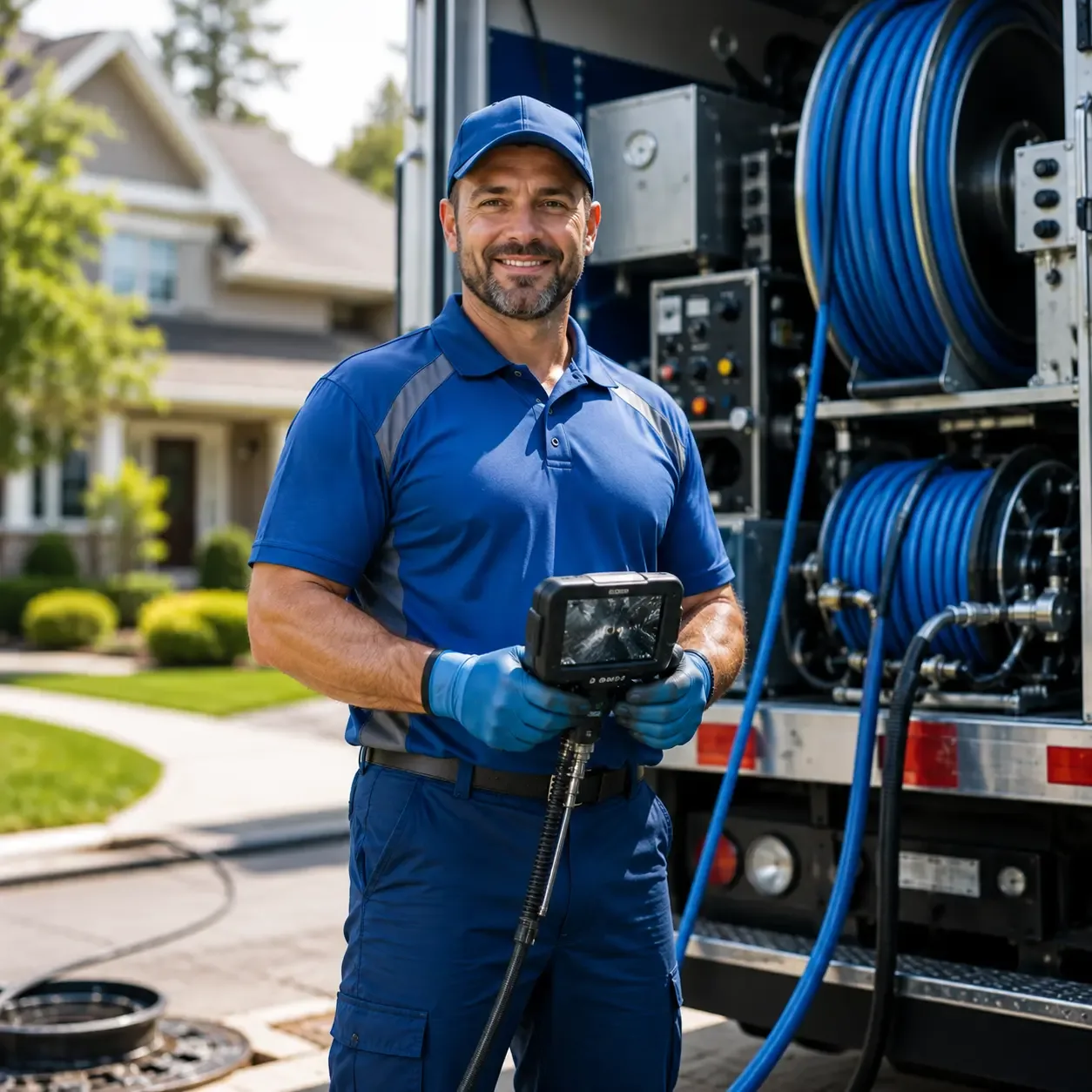 Local outdoor drain cleaning specialists in New Eagle, PA